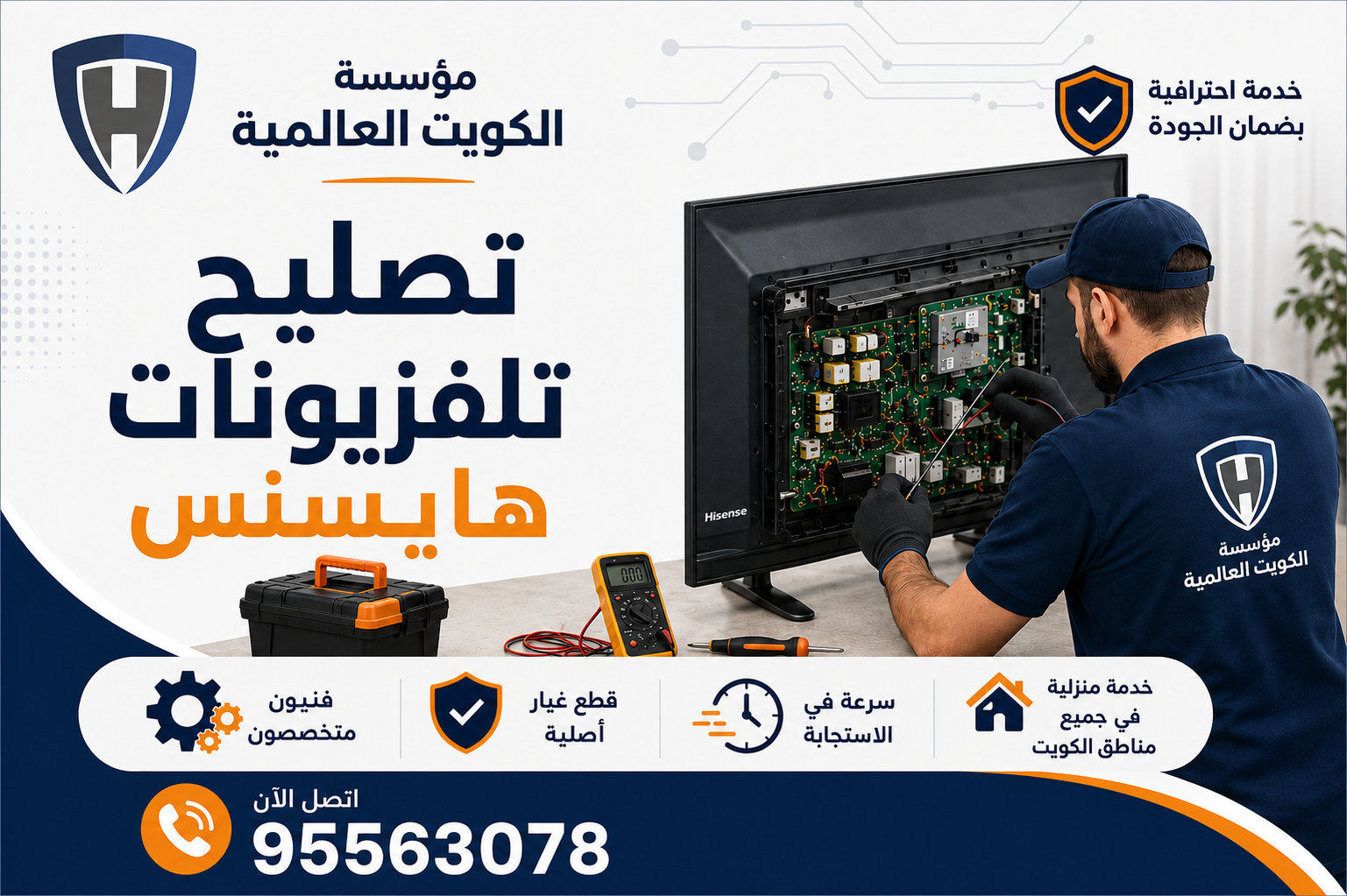 تصليح تلفزيونات هايسنس